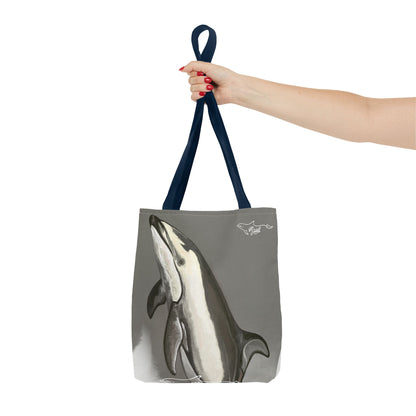 Pacific White Sided Dolphin Tote Bag (AOP)