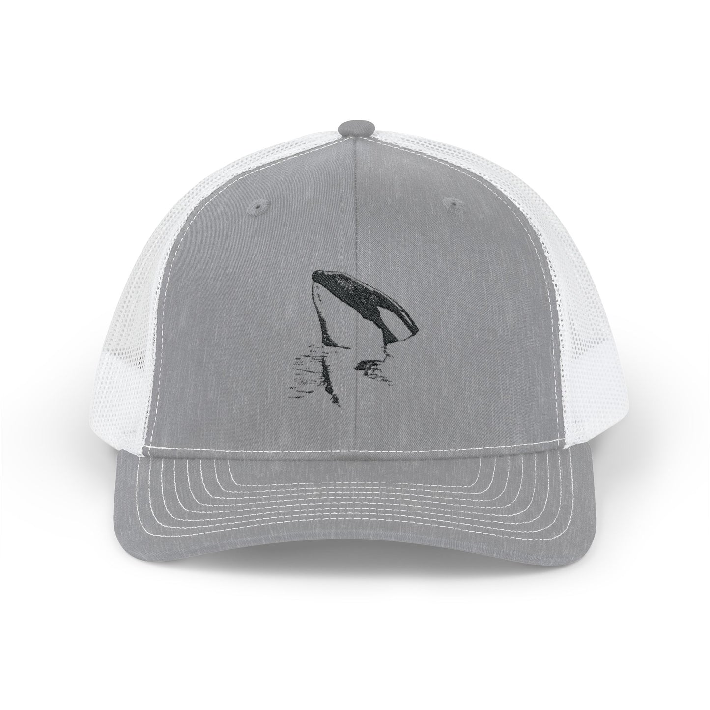 Orca Whale Snapback Trucker Cap