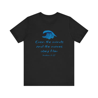 Mathew 8:27 Jersey Short Sleeve Tee