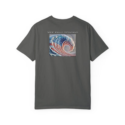 Flag Unisex Garment-Dyed T-shirt