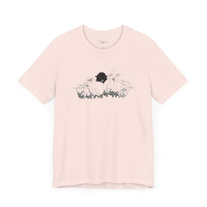Black Sheep Unisex Jersey Short Sleeve Tee