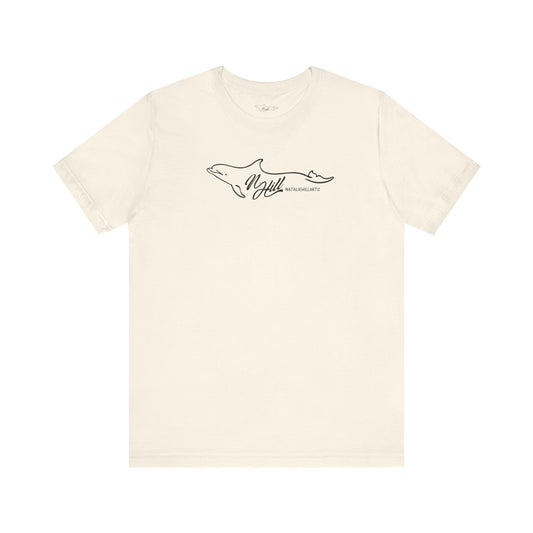 Natalie Hill Dolphin Logo Unisex Jersey Short Sleeve Tee