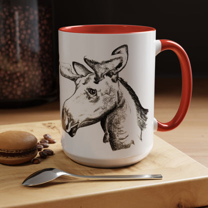 Moose Have Coffee  Accent Coffee Mug 15oz