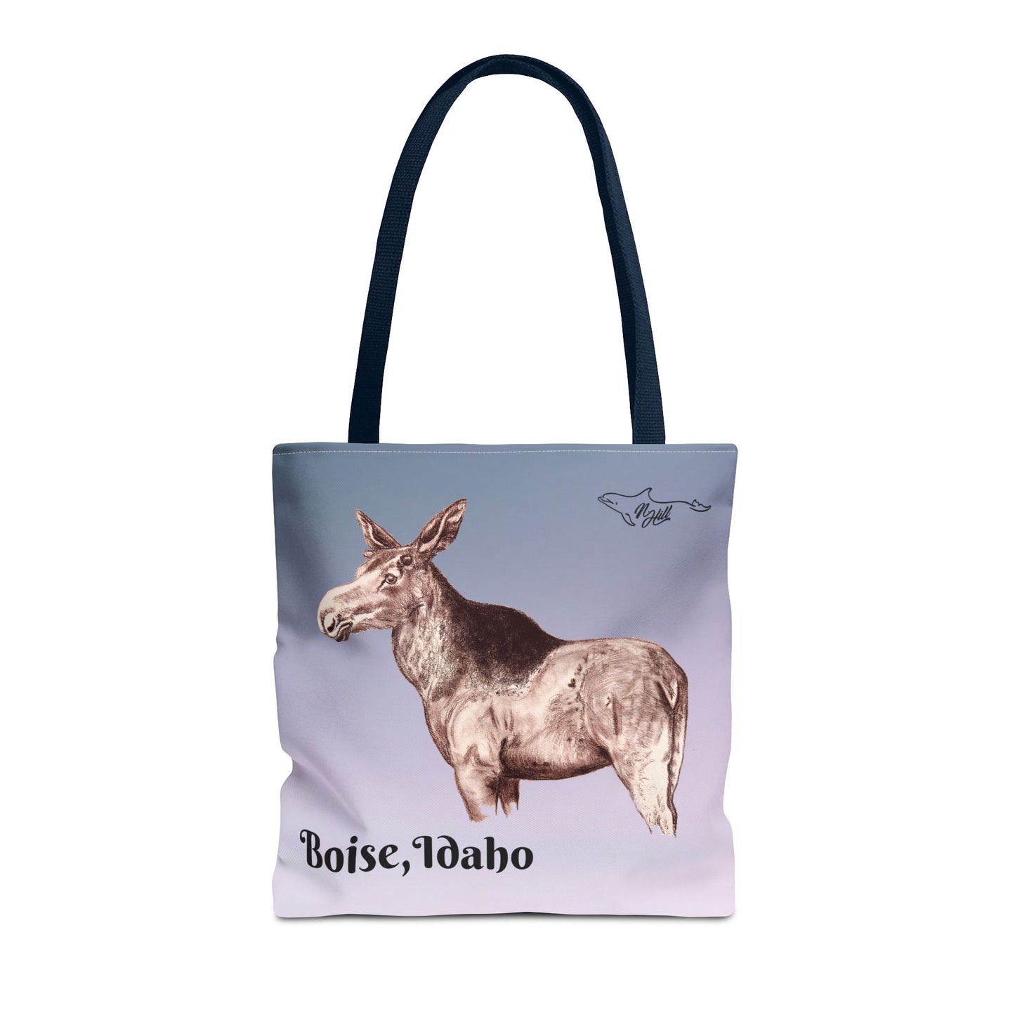 Boise Idaho Moose Tote Bag (AOP)