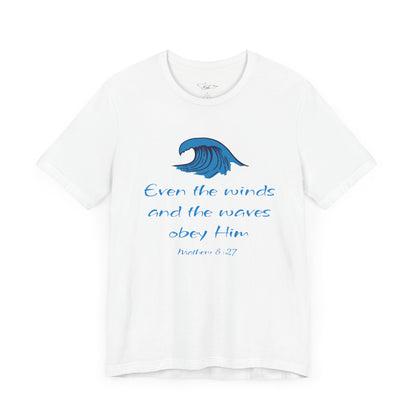 Mathew 8:27 Jersey Short Sleeve Tee