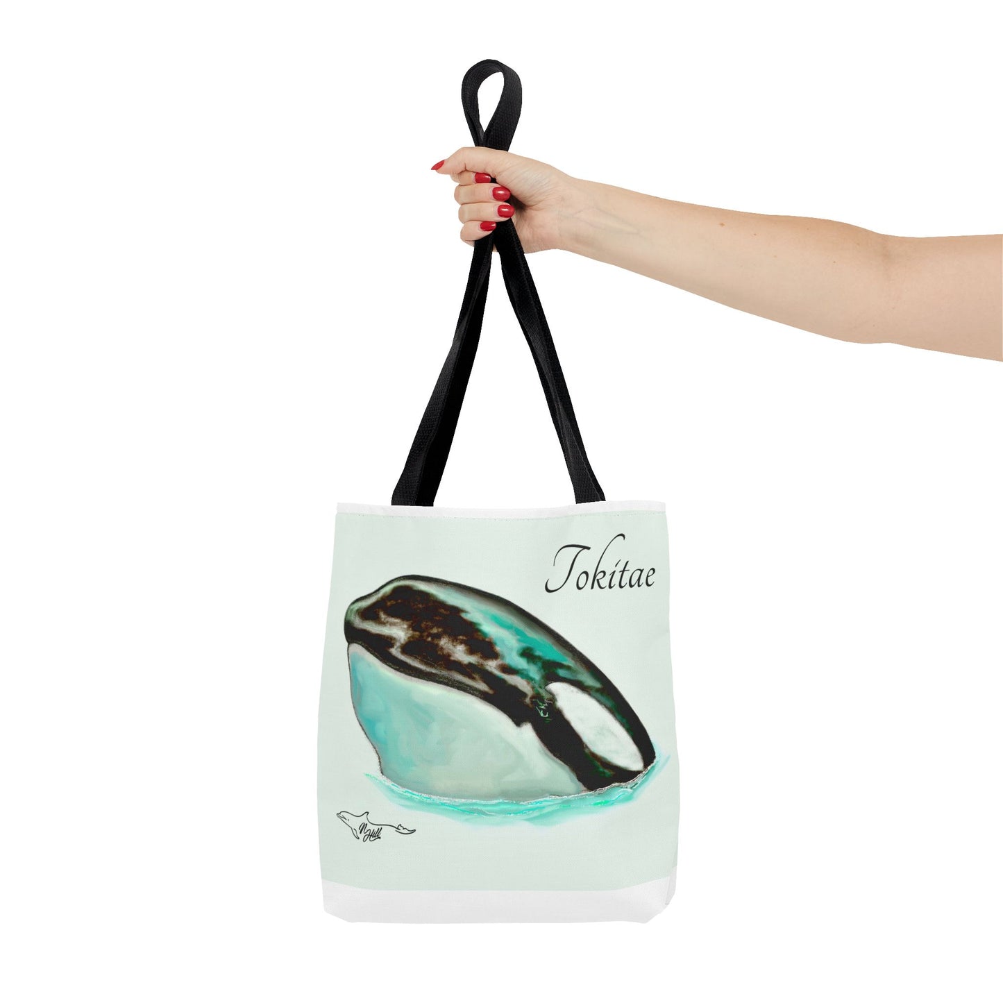 Lolita/Tokitae Orca Tote Bag (AOP)