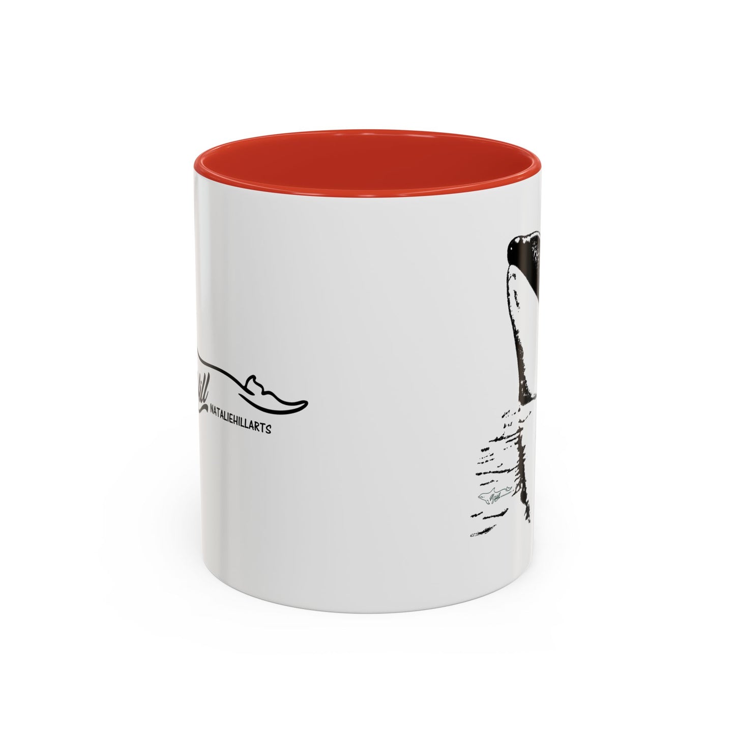 Tiki Treasure Orca Accent Coffee Mug, 11oz