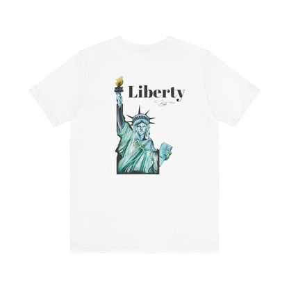 Idaho Statue of Liberty Unisex Jersey Short Sleeve Tee