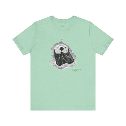 Sea Otter Unisex Jersey Short Sleeve Tee