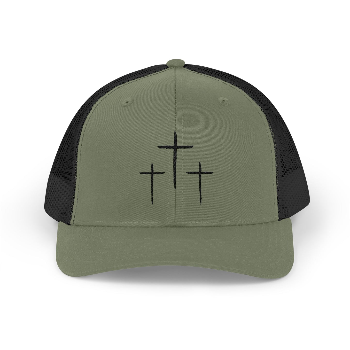 Calvary Cross Snapback Trucker Cap