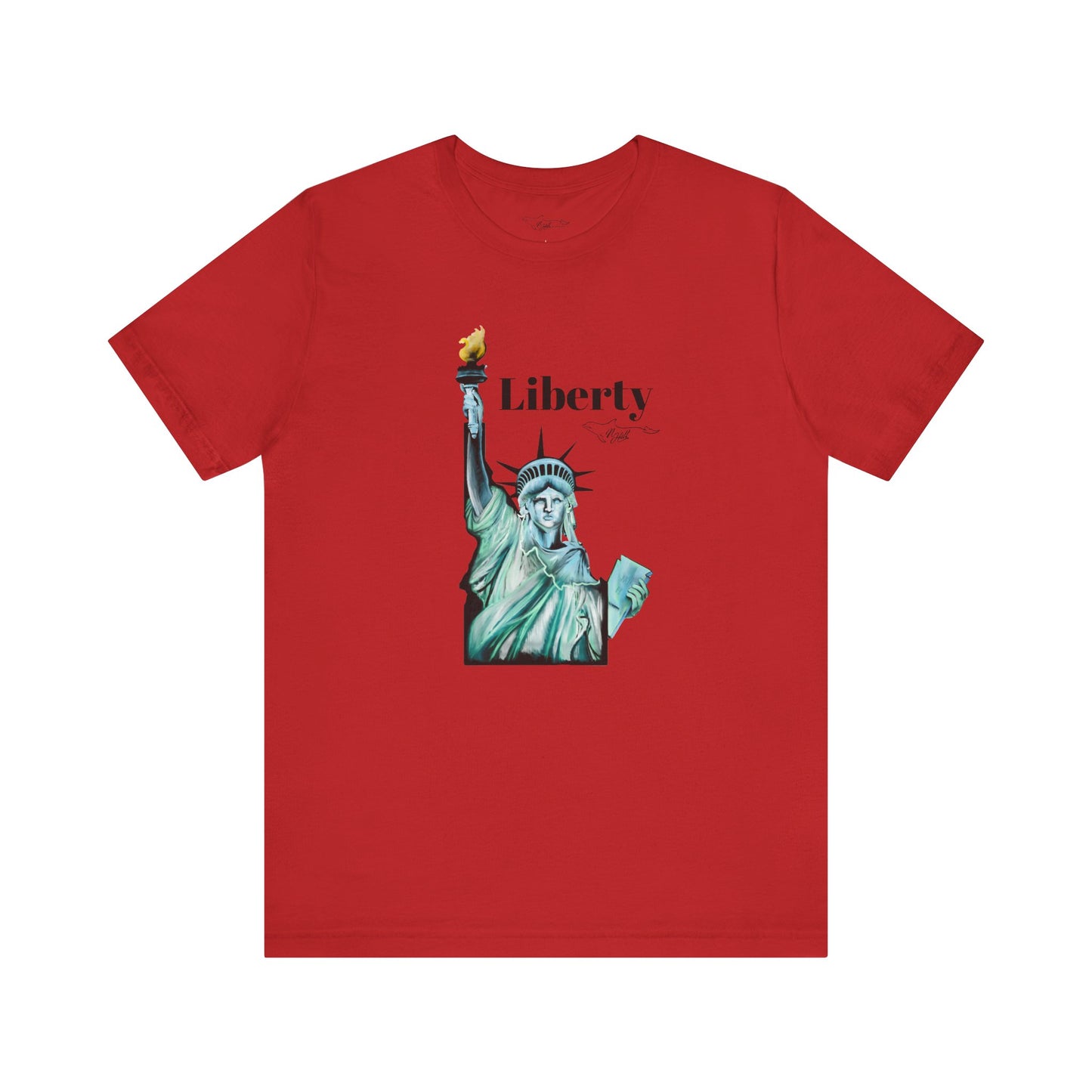 Idaho Statue of Liberty Unisex Jersey Short Sleeve Tee