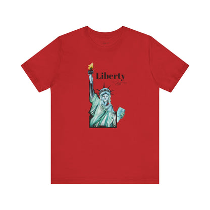 Idaho Statue of Liberty Unisex Jersey Short Sleeve Tee