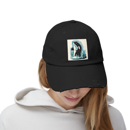 Orca Unisex Distressed Cap