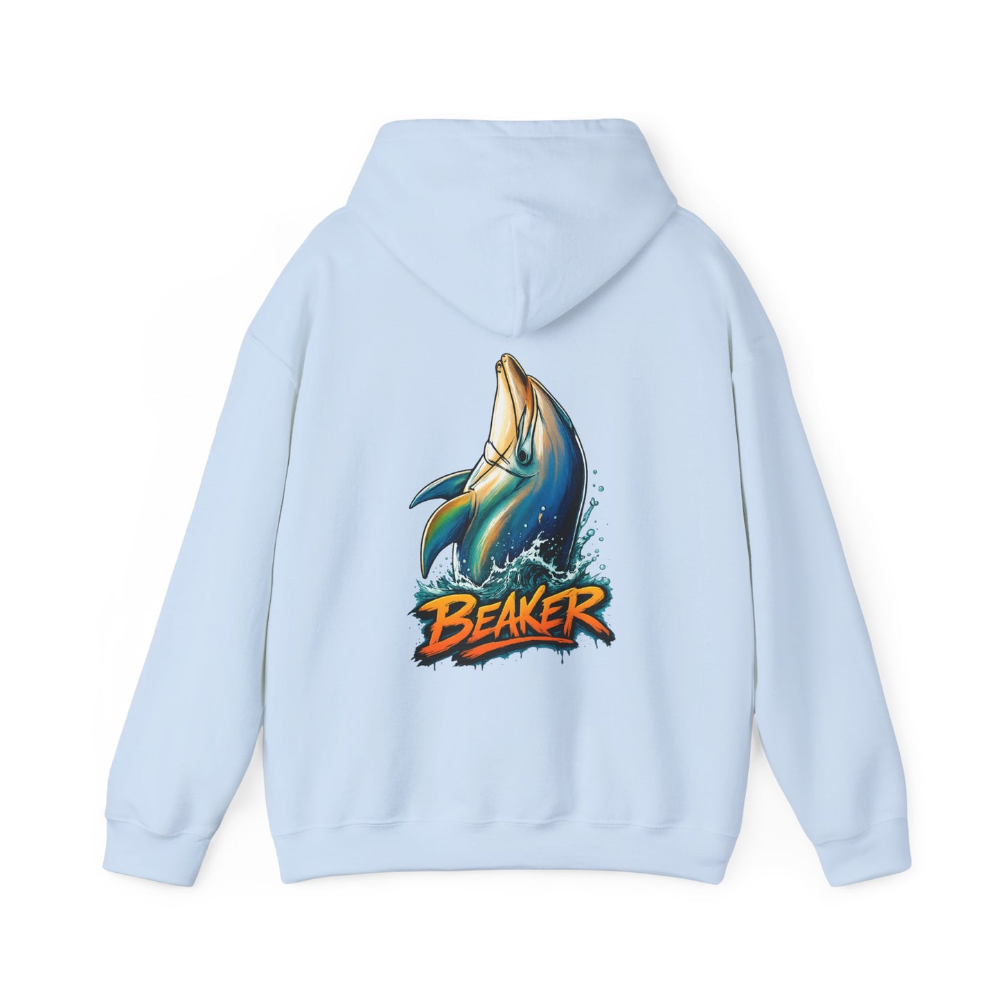 Beaker the Dolphin Unisex Heavy Blend™ Hooded Sweatshirt