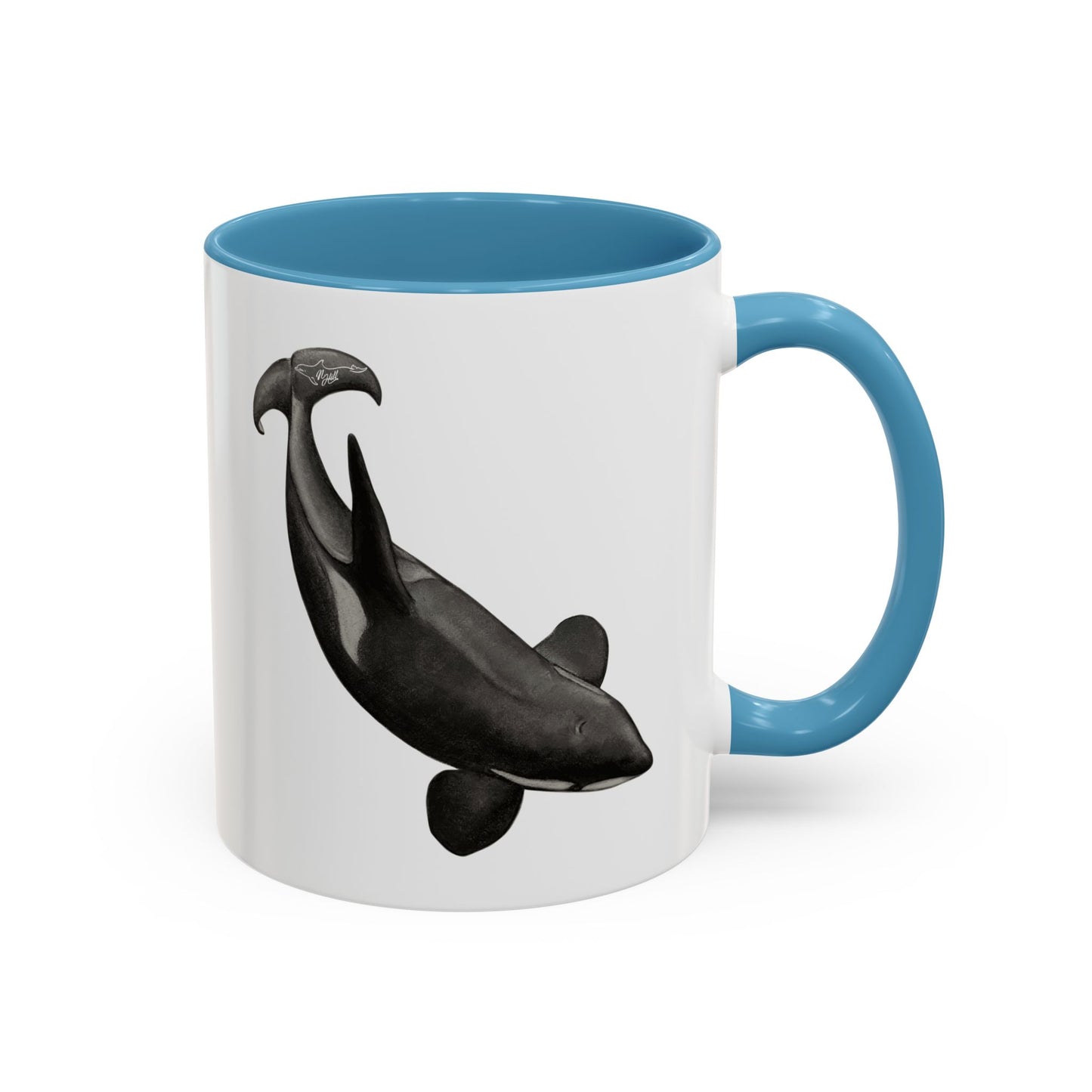 Orca Accent Coffee Mug, 11oz