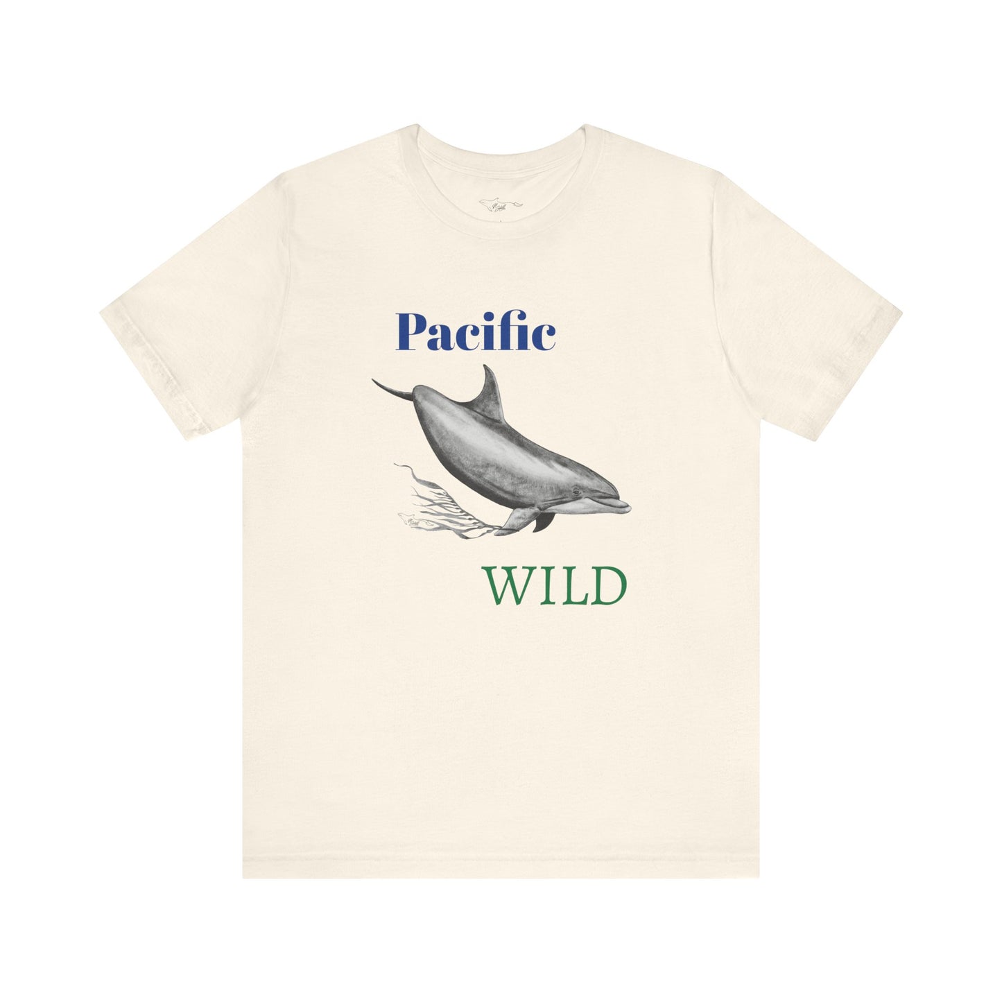 Pacific Wild Dolphin Unisex Jersey Short Sleeve Tee