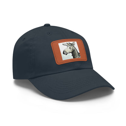 Hidden Springs Moose Hat with Leather Patch (Rectangle)