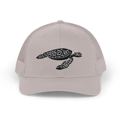 Sea Turtle Snapback Trucker Cap