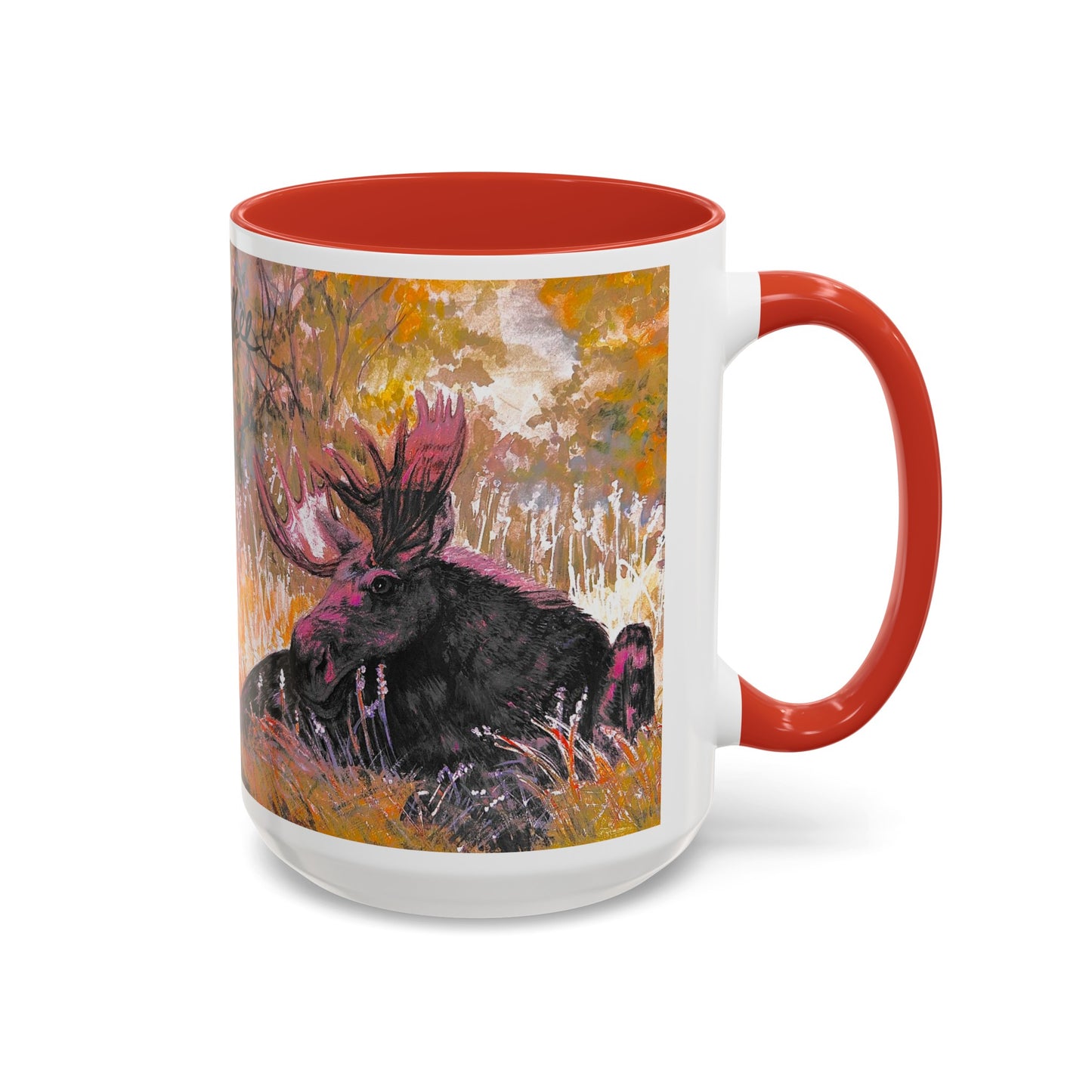 Moose Accent Coffee Mug 15oz