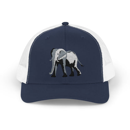 Elephant Snapback Trucker Cap