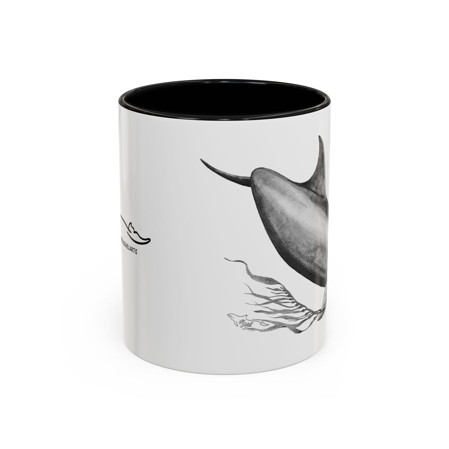 Dolphin Accent Coffee Mug, 11oz