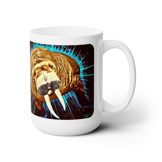 Stellar Walrus Ceramic Mug 15oz