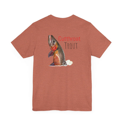 Cutthroat Trout Unisex Jersey Short Sleeve Tee