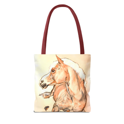 Horse Resting Tote Bag (AOP)