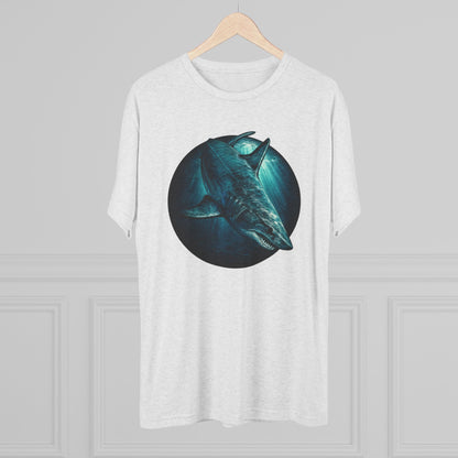 Mako Shark Unisex Tri-Blend Crew Tee