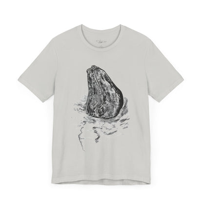 Humpback Whale Spyhopping Unisex Jersey Short Sleeve Tee