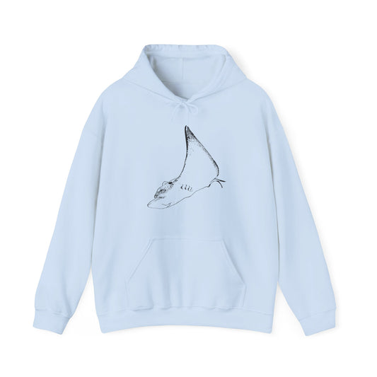 Cownosed Ray Sting Ray Unisex Heavy Blend™ Hooded Sweatshirt