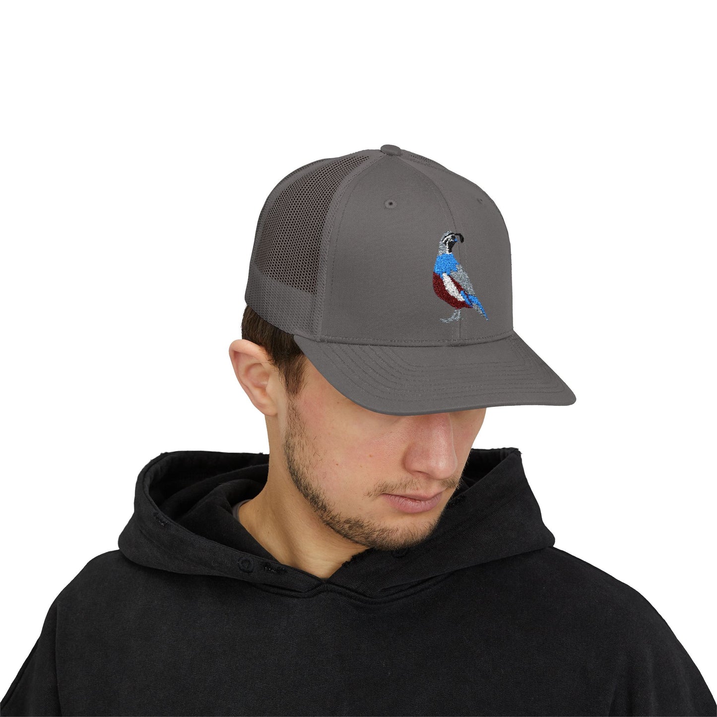 Quail Snapback Trucker Cap