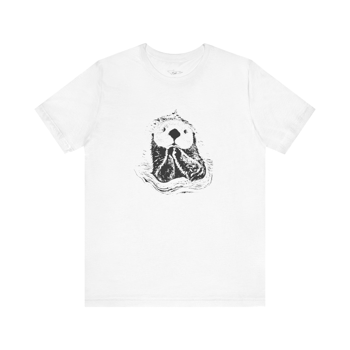 Praying Sea Otter Unisex Jersey Short Sleeve Tee