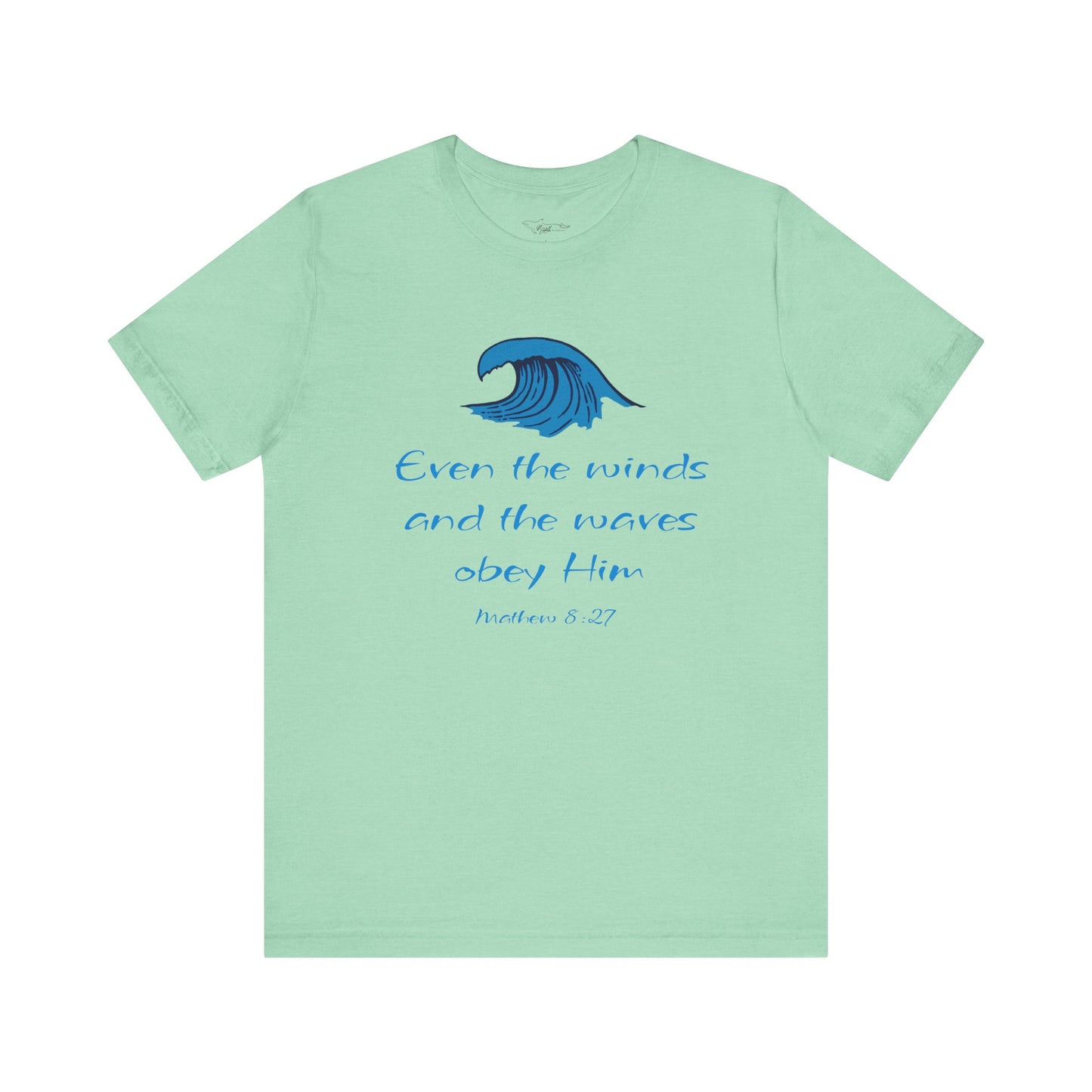 Mathew 8:27 Jersey Short Sleeve Tee