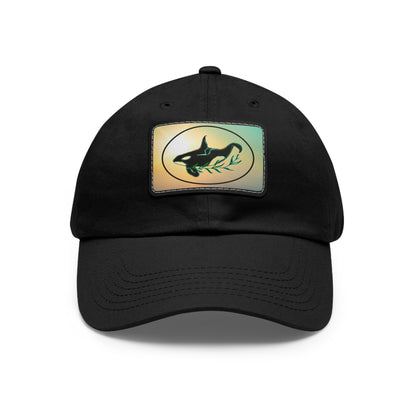 Orca Hat with Leather Patch (Rectangle)