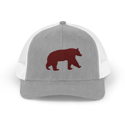 Bear Snapback Trucker Cap