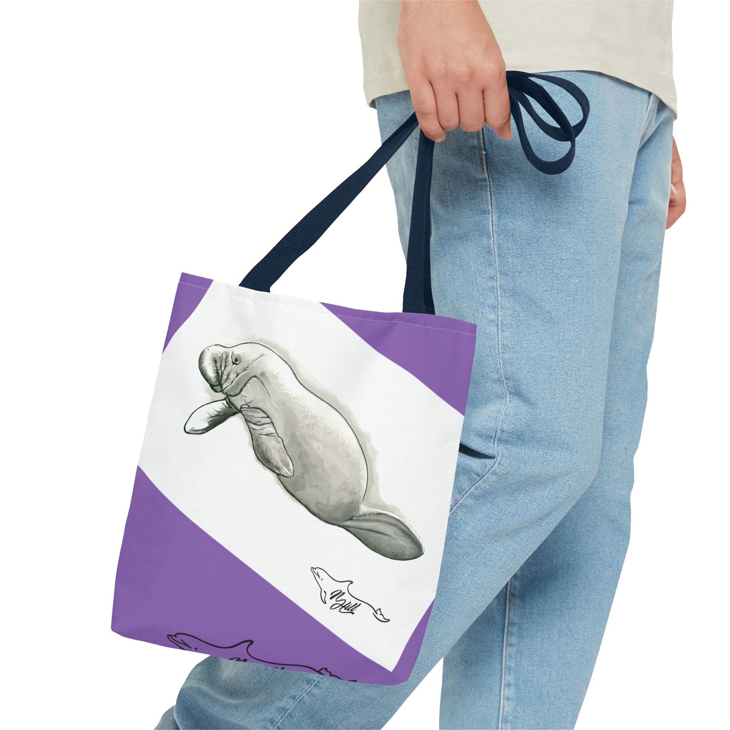 Manatee Tote Bag (AOP)