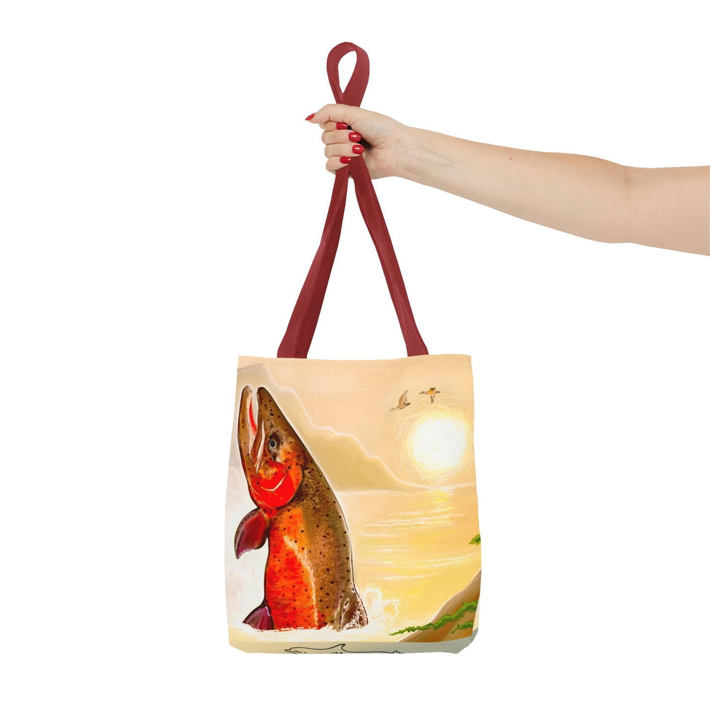 Cutthroat Trout Tote Bag (AOP)