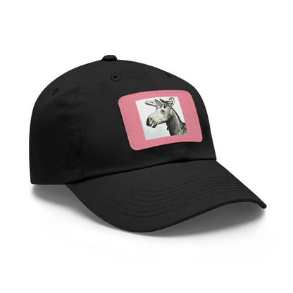 Hidden Springs Moose Hat with Leather Patch (Rectangle)