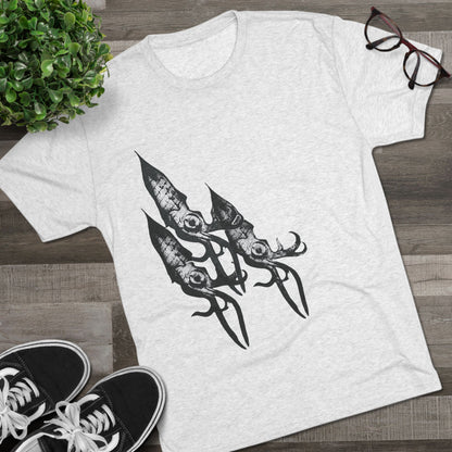 Squid Unisex Tri-Blend Crew Tee