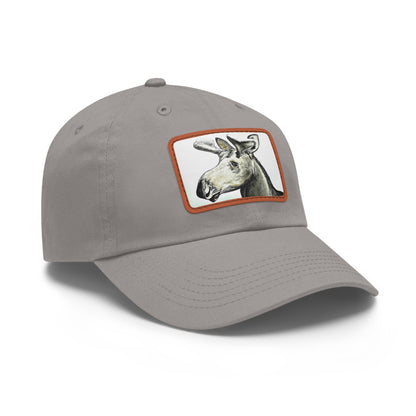 Hidden Springs Moose Hat with Leather Patch (Rectangle)