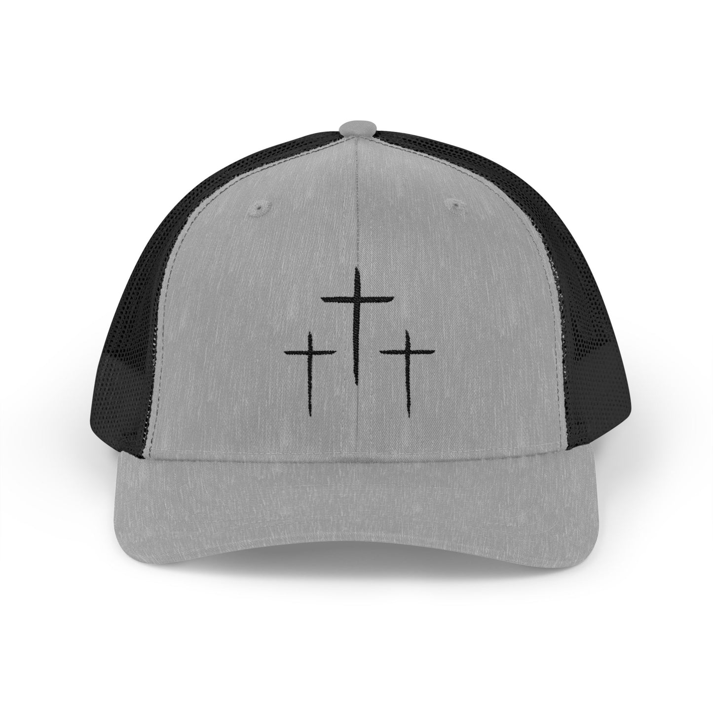 Calvary Cross Snapback Trucker Cap