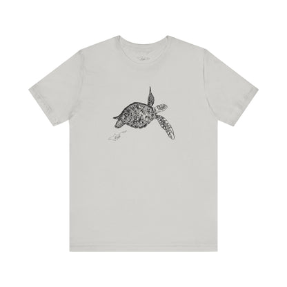 Sea Turtle Unisex Jersey Short Sleeve Tee