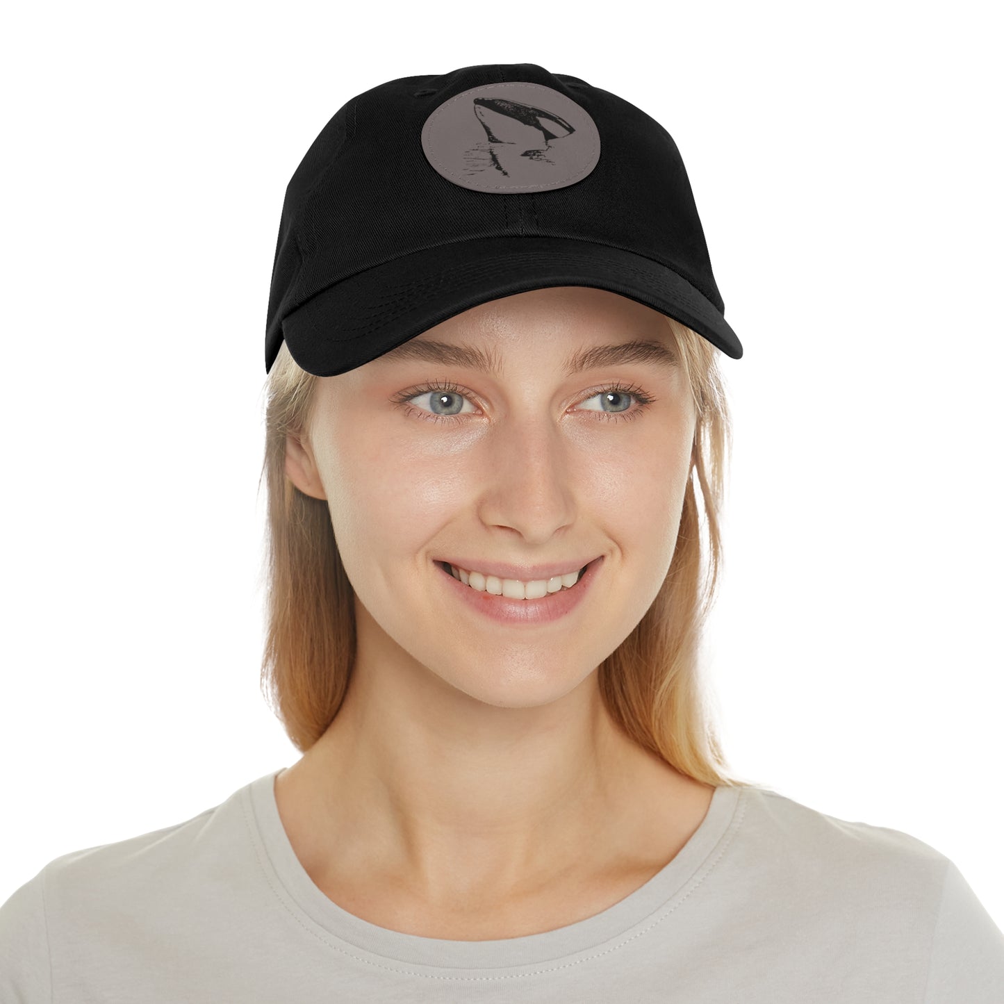 Tiki Orca Hat with Leather Patch (Round)