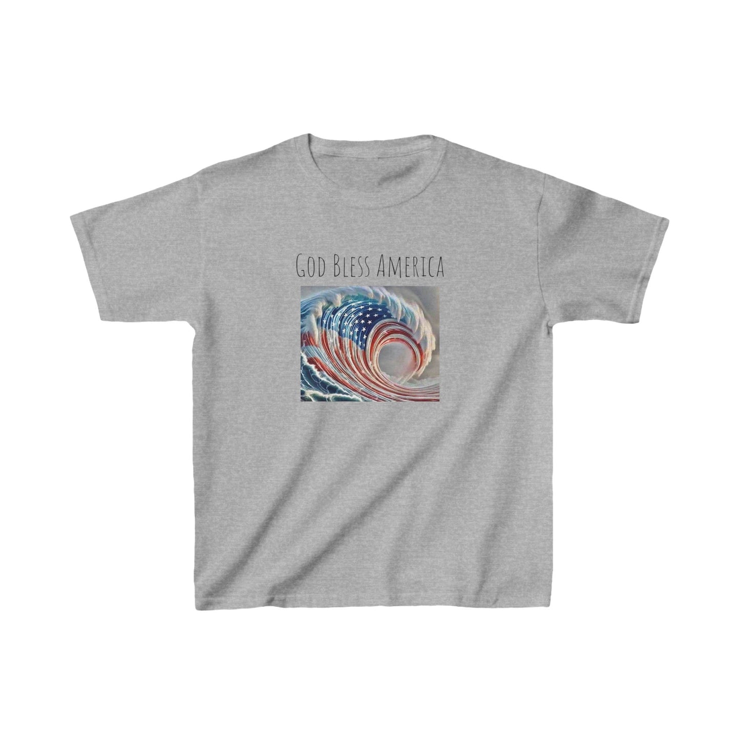 God Bless America Kids Heavy Cotton™ Tee