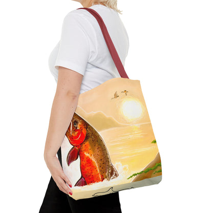 Cutthroat Trout Tote Bag (AOP)