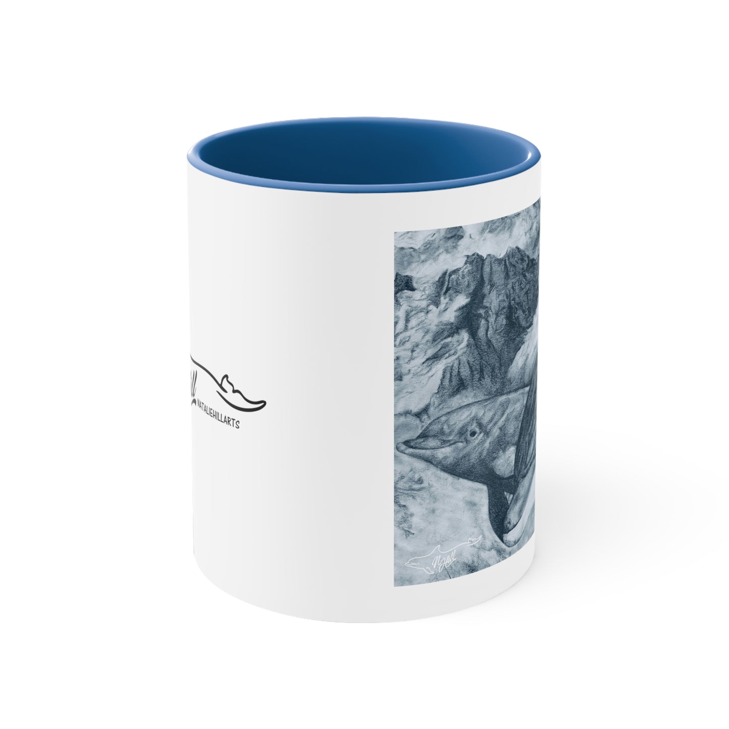 Dolphin Summit Accent Coffee Mug, 11oz