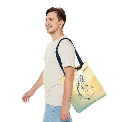 Dolphin Sun Tote Bag (AOP)