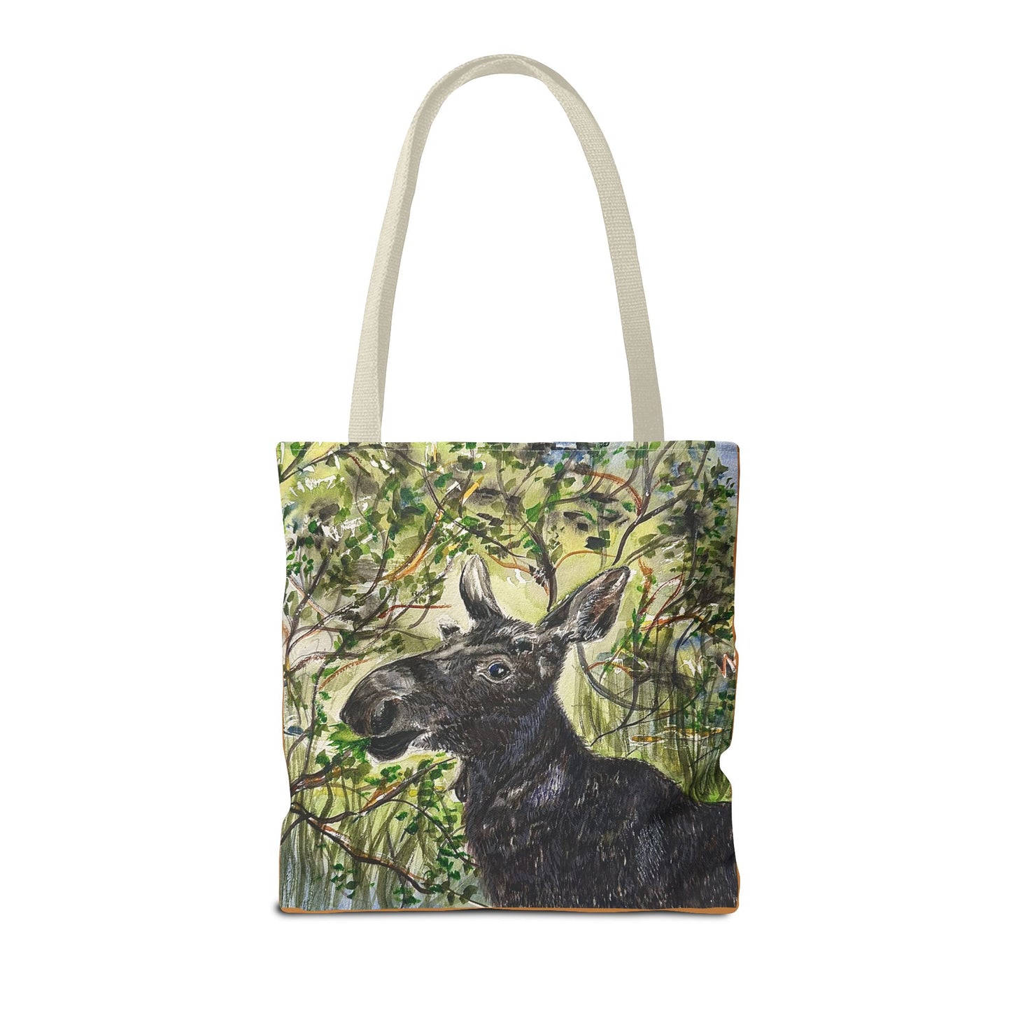 Hidden Springs Moose Tote Bag (AOP)