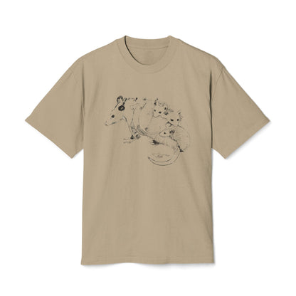 Opossum Unisex Heavy Faded Tee